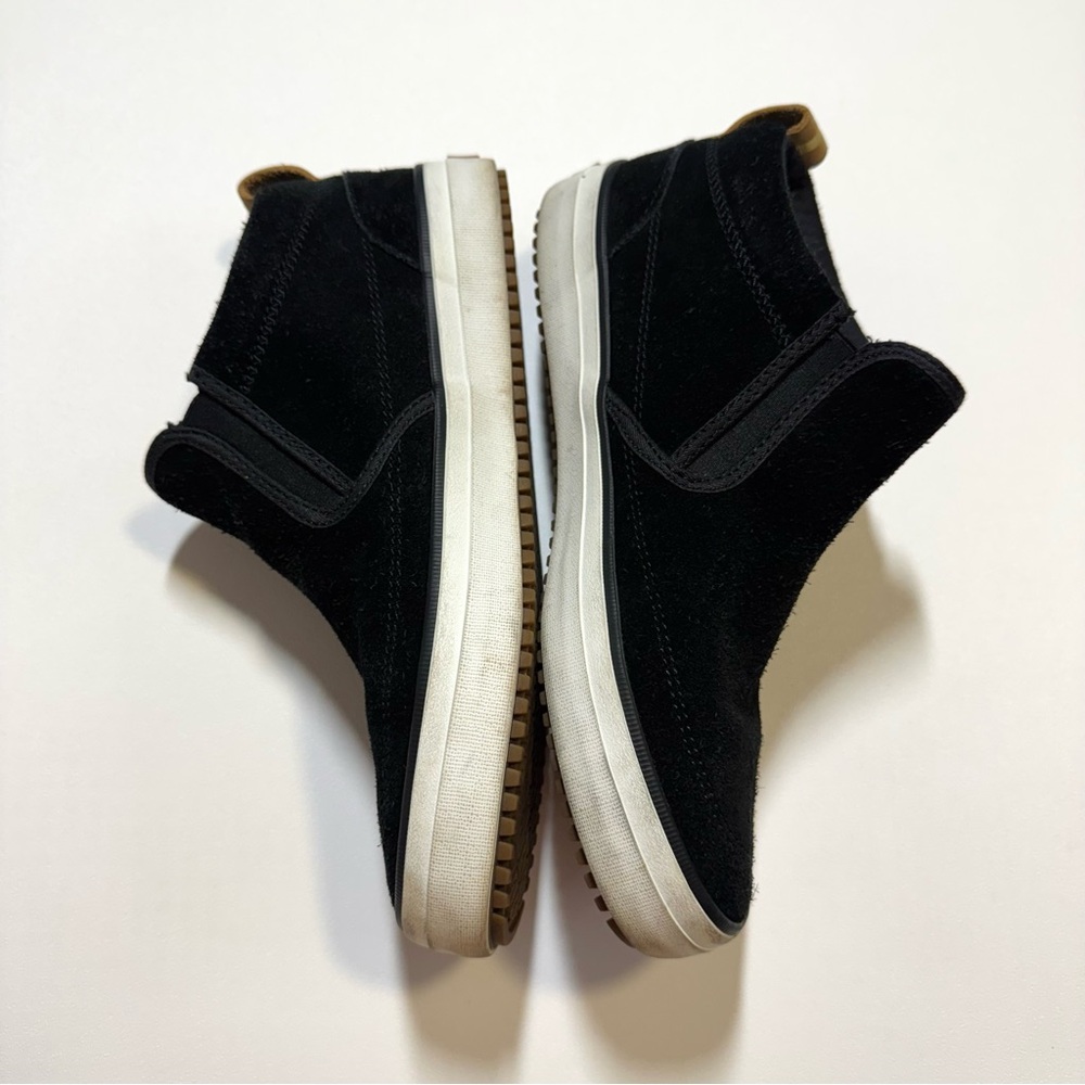 Sperry Black Suede High Top Ankle Zip Lug Casual Shoe Chukka Sneaker Women’s 7.5 - Picture 4 of 10